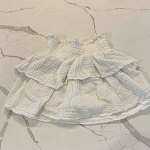 Cat & Jack white Skirt